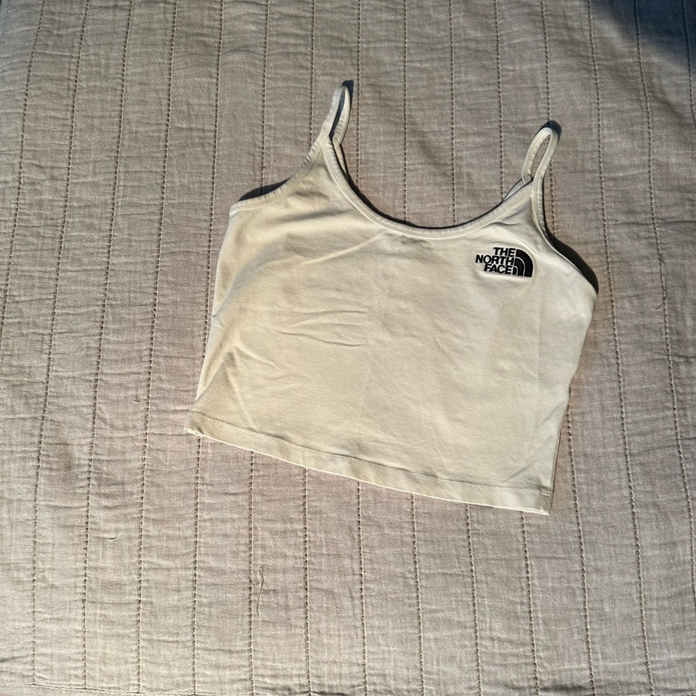 The North Face Women's Beige Crop Top